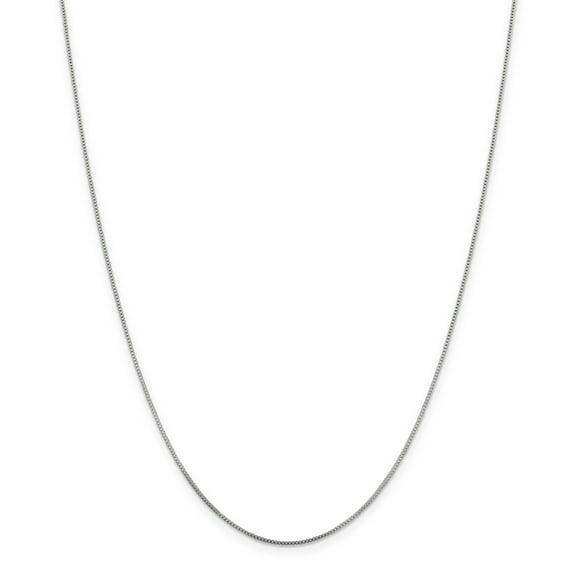 Primal Silver Sterling Silver 0.8mm Box Chain