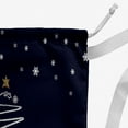 thumbnail image 3 of Simply Daisy Holiday Anchor 28 x 36 in Blue Laundry Bag, 3 of 3