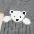 thumbnail image 4 of Baby Romper Cute Bear Newborn Infant Playsuit Knit Jumpsuit Outfits Long Sleeve Autumn Fashion Toddler Girl Clothing Boy Onesies, 4 of 6