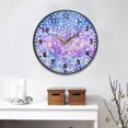 thumbnail image 4 of Dream Garden Wall Clock Modern Decor Acrylic Clock Golden Hands 9.5in, 4 of 12