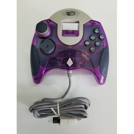 Clear Purple Mad Catz Controller Control Dream pad for Sega (Best Dreamcast Emulator For Pc)