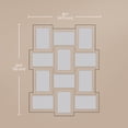 thumbnail image 5 of LEDREM 12-Piece Collage Picture Frame Set for Wall, 4x6 Photo Display with Hanging Kit, Easy-Assembly Gallery Wall Decor, Black, 5 of 8
