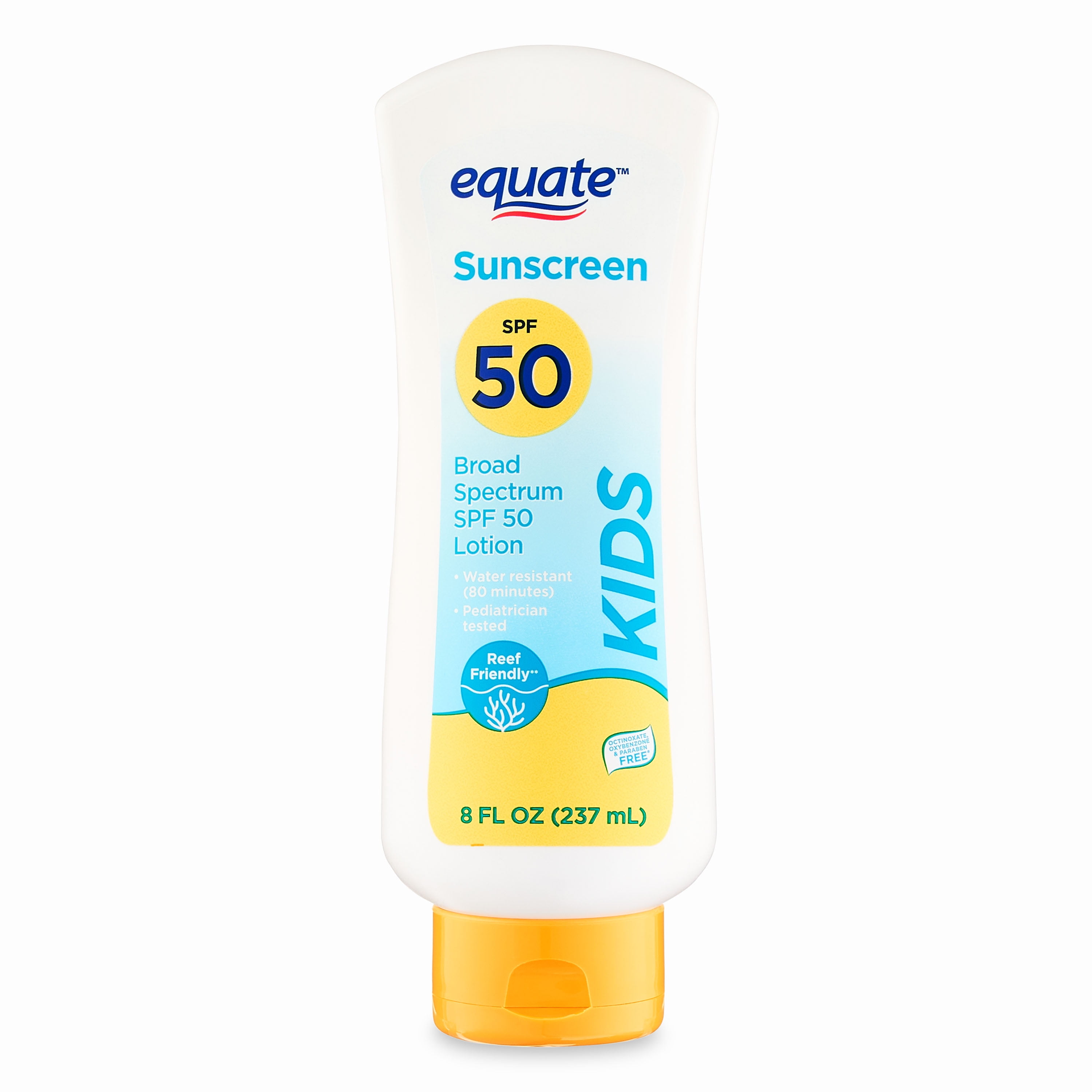 Equate Kids Broad Spectrum Sunscreen Lotion, SPF 50, 8 fl oz
