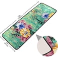 thumbnail image 3 of FREEAM Beautiful Flower Print Area Rug - 2' x 6' Washable Runner Rugs with Rubber Backing - Non Skid Floor Carpet for Indoor Living Room Hallway Kitchen, 3 of 7