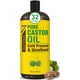 thumbnail image 1 of Aceite de ricino Seven Minerals prensado en frío 946 ml para el crecimiento del cabello, 1 of 8
