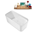 thumbnail image 3 of 59" Streamline N2100GLD Freestanding Tub and Tray With Internal Drain, 3 of 8
