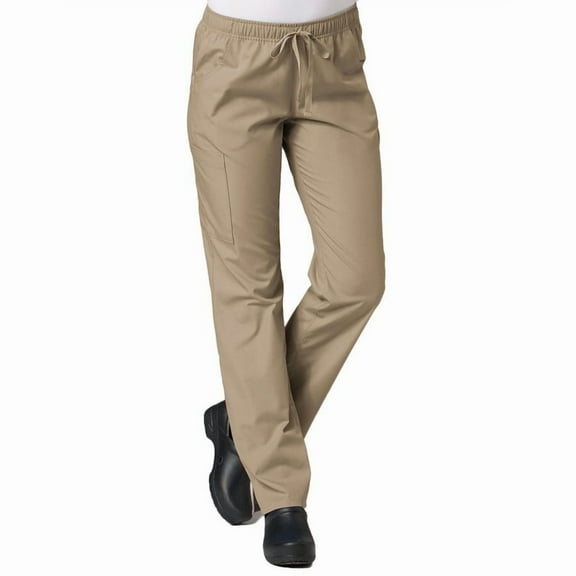 Maevn Red Panda Tall Full Elastic Waist Cargo Scrub Pants