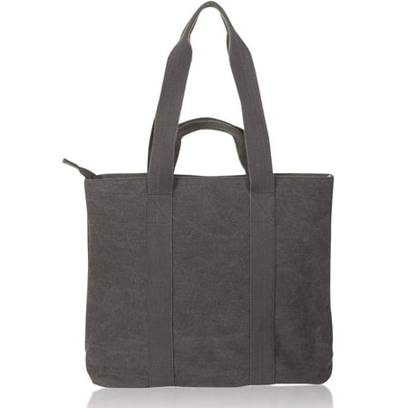 Canvas Tote Bag for Women - Laptop Work Teacher Grocery Nurse School Book (Best Work Bags For Nurses)