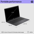 thumbnail image 5 of Laptop HP Chromebook de 14 pulgadas, pantalla HD, Intel N100, 4 GB de RAM, 64 GB eMMC, gráficos Intel UHD, Chrome OS 14a-nf0000nr (2024), 5 of 5