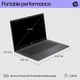 thumbnail image 5 of Laptop HP Chromebook de 14 pulgadas, pantalla HD, Intel N100, 4 GB de RAM, 64 GB eMMC, gráficos Intel UHD, Chrome OS 14a-nf0000nr (2024), 5 of 5
