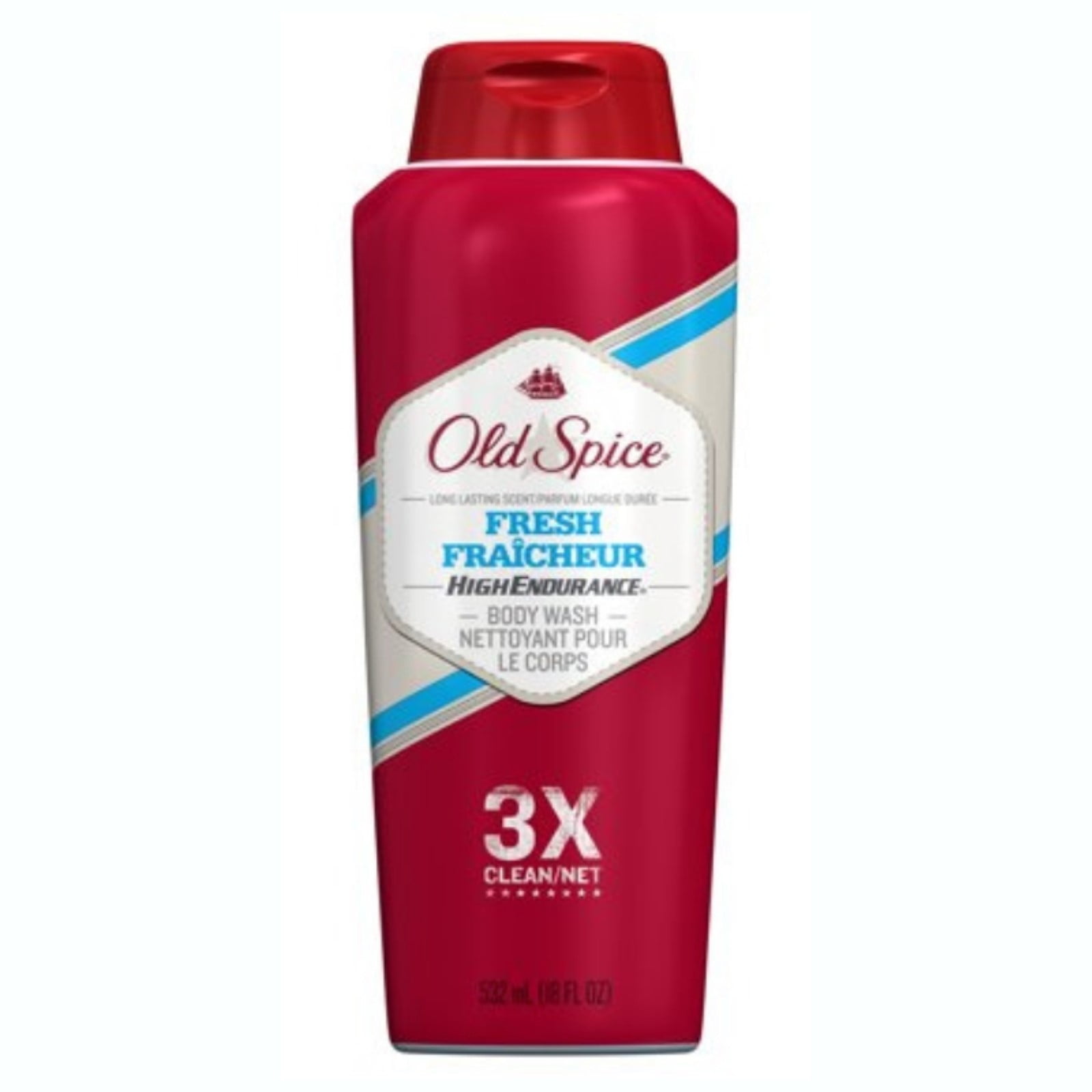 6 Pack - Old Spice High Endurance Body Wash, Fresh 18 oz - Walmart.com