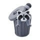 thumbnail image 1 of Juguete De Mapache Articulado Juguete De Mapache Articulado Basura Y Papelera, 1 of 8