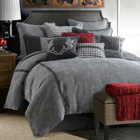HiEnd Accents Hamilton 4-Pc Queen Bedding Set 