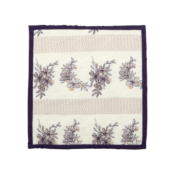 Sapphire-Web Heat Resistant Designer Pot Holders with Hand Pockets and Hanging Loops 100% Cotton Kitchen Pot Holders (8 Inch by 8 Inch)