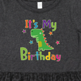 thumbnail image 4 of Inktastic Dinosaur Birthday Party Girls Toddler Dress, 4 of 5