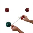 thumbnail image 2 of Baden Champions 90mm Bocce Ball Set with Carry Case and Measuring Tape, Red/Green, 2 of 5