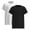 White+ Black, variant on GYRATEDREAM 2 Pack Girls Short Sleeve Dry-Fit Crew Neck Active Athletic Performance T-Shirt for Kids 5-12 Years