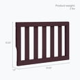 thumbnail image 3 of Dream On Me Universal Convertible Crib Toddler Guard Rail,  Auburn, 3 of 5