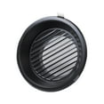 thumbnail image 4 of Cubierta del conducto de ventilación Fácil instalación Fácil flujo de aire Diámetro interior Tapa de ventilación de 10 cm negro, 4 of 8