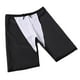 thumbnail image 3 of Augper Men Casual Patchwork High Stretch Swim High Elasticity and Softness Shorts Swimming Pants, 3 of 3