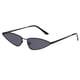 thumbnail image 4 of de sol unisex con marco mini de sol 400 Marco negro Lente gris Hugo Gafas de sol de mujer de moda, 4 of 5