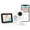 White, variant on 360° Panoramic WiFi Indoor Security Camera, Color Night Vision, AI Pet Bark & Sound Detection Auto Tracking, Two-Way Audio, Cloud SD Storage, Alexa Compatible for Elderly & Pet Monitoring