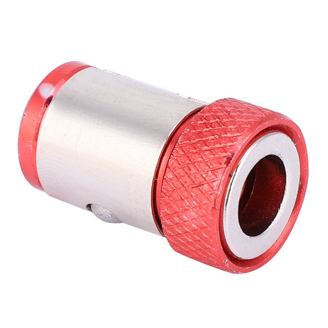 Aluminum Alloy Convenient Magnetic Ring, Screwdriver, Durable For 1/4 Screwdriver Bits