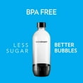 thumbnail image 4 of 1L Classic Black Bottles Twin Pack - Dishwasher Safe, 4 of 4