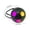 Black, variant on Portable Soccer Shaped Bluetooth Speaker Built With Color Lights, Practical Outdoor Wireless Audio Device for Daily Entertainment And Holiday Gifts
