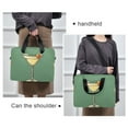thumbnail image 6 of FORMRS 16" Laptop Bag Carrying Sleeve Case with Handle Travel Shoulder Briefcase, Lemon Glass, 6 of 8