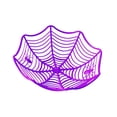 thumbnail image 3 of Plato decorativo de tela de araña, decoración de platos de dulces, accesorios de fiesta, estante de entrada de café para el hogar, soporte interior pa púrpura, 3 of 8