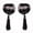 black, variant on 1 Pair Reusable Sexy Breast Bra Tassel  Self Adhesive Womens Silicone Pasties Heart Shape Bra Nipple Covers Women Lingerie SILVER&BLACK