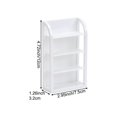 thumbnail image 6 of Jiibva 1:12 Scale Rack Dollhouse Accessories Book Shelf Miniature Furniture 4 Tier Bookcase Storage Shelf Shooting Props Desktop Decor, 6 of 7