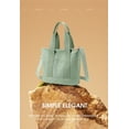 thumbnail image 7 of Small Tote Bag with Zipper Canvas Multiple Pockets Crossbody Bag Stylish Shoulder Bag Casual Satchel Hobo Bag Top Handle Messenger Bag, 7 of 7