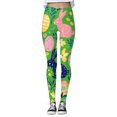 thumbnail image 3 of Shadoumai Easter Day Leggings for Women, Plus Size High Waist Egg Leggings Womens, Yoga Pants Bottoms Women Black, 3 of 4