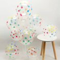 thumbnail image 3 of Balloons Worldoor con lunares, 12 pulgadas, 50 piezas, arcoíris, 3 of 7