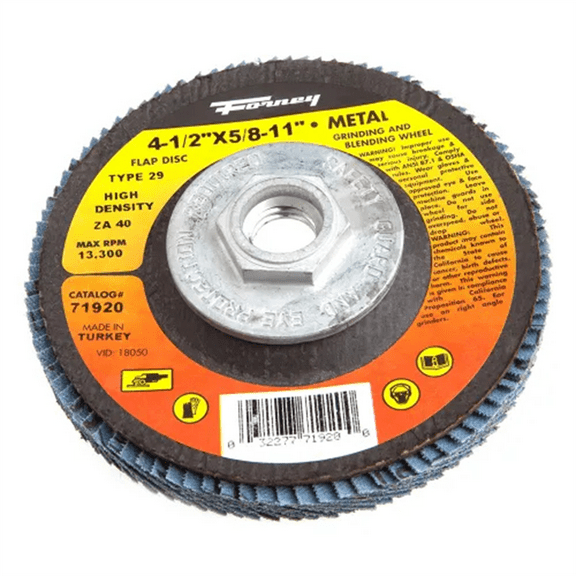 FLAP DISC 4.5X5/8 40GRIT
