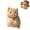 D, variant on Cute Chubby Cat Soft Toy, Handmade Soft Kitten Stress Relief Squeeze Toy, Kawaii Fluffy Cat Fidget Soft Ornament for Adults Teens Anxiety Relief Desk Decor Gift