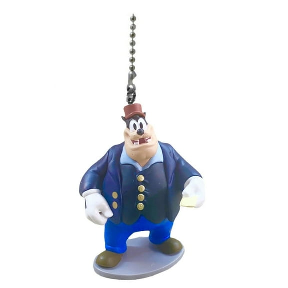 Railroad Pete Ticket Collector Fan Lamp Light Pull Chain PVC Figure Mickey New