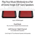 thumbnail image 2 of OontZ Angle 3 Portable Bluetooth Speaker, Surprisingly Loud Volume & Bass, 100 Foot Wireless Bluetooth Speaker Range, IPX5 Water Resistant (Red), 2 of 8