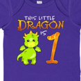 thumbnail image 4 of Inktastic Dragon 1st Birthday Turning One Boys or Girls Baby Bodysuit, 4 of 5