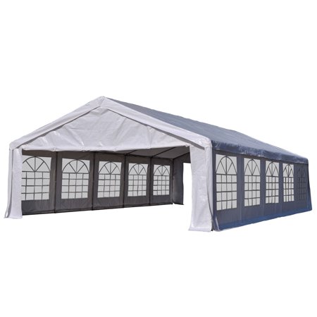 33 X 20 Heavy Duty Outdoor Party Tent Carport White