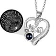 thumbnail image 2 of Yoyauz Mother's Day Necklace For Mothers. I Love You In 100 Languages. Projection Necklace Suitable For Women, Mothers, Wives, Anniversaries, 2 of 5