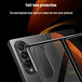 thumbnail image 5 of SaniMore for Samsung Galaxy Z Fold 3 Electroplating Folding Case, Rugged PC High Transparent [Not Yellowing Technology] Full Body Protective Case for Samsung Z Fold 3 Women Men, Clear, 5 of 8