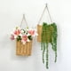 thumbnail image 1 of Cesta de Flores de Pared, Cesta Tejida a Mano, Accesorio Decorativo para Colgar En La Pared, Decoración para El Comedor., 1 of 6