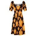 thumbnail image 4 of collection Vintage des Années 70 Robe Jaune Moi Robes de Bal 2024 Robe Femmes Été, 4 of 4