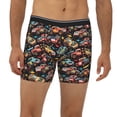 thumbnail image 2 of Men'S Boxer Briefs, Colorful Off Road Racing Soft And Breathable Mens Underwear Boxer Briefs With Widen Waist, 2 of 2