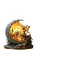thumbnail image 2 of TIELUTT With Base and Wear Study Bedroom Living Room Desktop Decoration 1998 Christmas Ornament Christmas Decorations Trees Colorful Ornament Set Christmas Ornament Set Shatterproof Transformer Ornam, 2 of 6