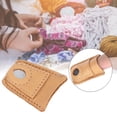 thumbnail image 1 of Knitting Fingertip Protector, High-quality Sewing Finger Sleeve Household Leather Finger Protector Embroidery  For Friends For Sewing For Mothers For Sisters, 1 of 8