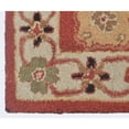 thumbnail image 5 of Rugsotic Carpets Hand Tufted Wool Eco-Friendly 2'6''x10' Area Rugs Runner Red Beige Oriental High Pile Thick Handmade Anti Skid Indoor Rug for Living Room, Bedroom K00535, 5 of 6